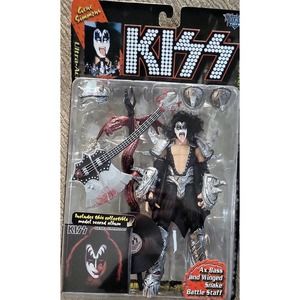 KISS Gene Simmons The Demon Ultra-Action Figure Letter Version 1997 NEW